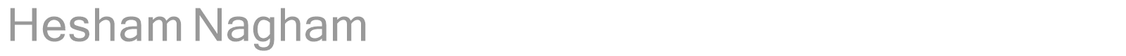 Hesham Nagham font preview